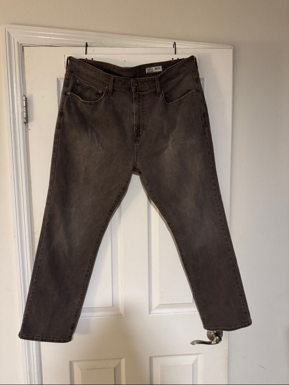Daniel Cremieux Brown Washed Straight Jeans